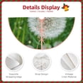 thumbnail image 3 of Lukts Dandelion Flower In The Meadow Print Color Life Christmas Tree Skirt, Winter Holiday Tree Mat Decoration ,Can be Used as A Shawl-36", 3 of 6