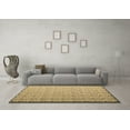 thumbnail image 3 of Ahgly Company Indoor Rectangle Abstract Brown Contemporary Area Rugs, 7' x 10', 3 of 4