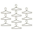 thumbnail image 3 of 10x estante de ropa en miniatura Mini colgador de ropa para muñecas Mini muebles de juguete vestido de muñeca vestido soporte para traje para 1:12 1:8 M, 3 of 10