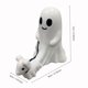 thumbnail image 4 of 2 piezas de decoración de fantasmas, estatua de perro fantasma caminando, estatua de perro lindo espeluznante, figura de perro caminando, adorno de mesa, dormitorio de Halloween, 4 of 5