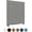 Grey - 1 Pack, variant on Window Blinds Cordless No Drill Cut to Size Clip On Stick On Self Adhesive Temporary Blinds Pleated Paper Blinds for Windows Doors Shades for Home Nursery Bedroom Kitchen Bathroom