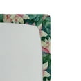 thumbnail image 3 of Ambesonne Flower Pattern Fitted Sheet, Painting Look Lotus, Full Size, Jade Green Pastel Pink, 3 of 5