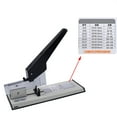 thumbnail image 1 of Staplers Hand Held Stapler Heavy Duty Large Metal Painted Handle Steel Iron Rubber Comfortable Grip Office Stapler For Classroom, 1 of 8