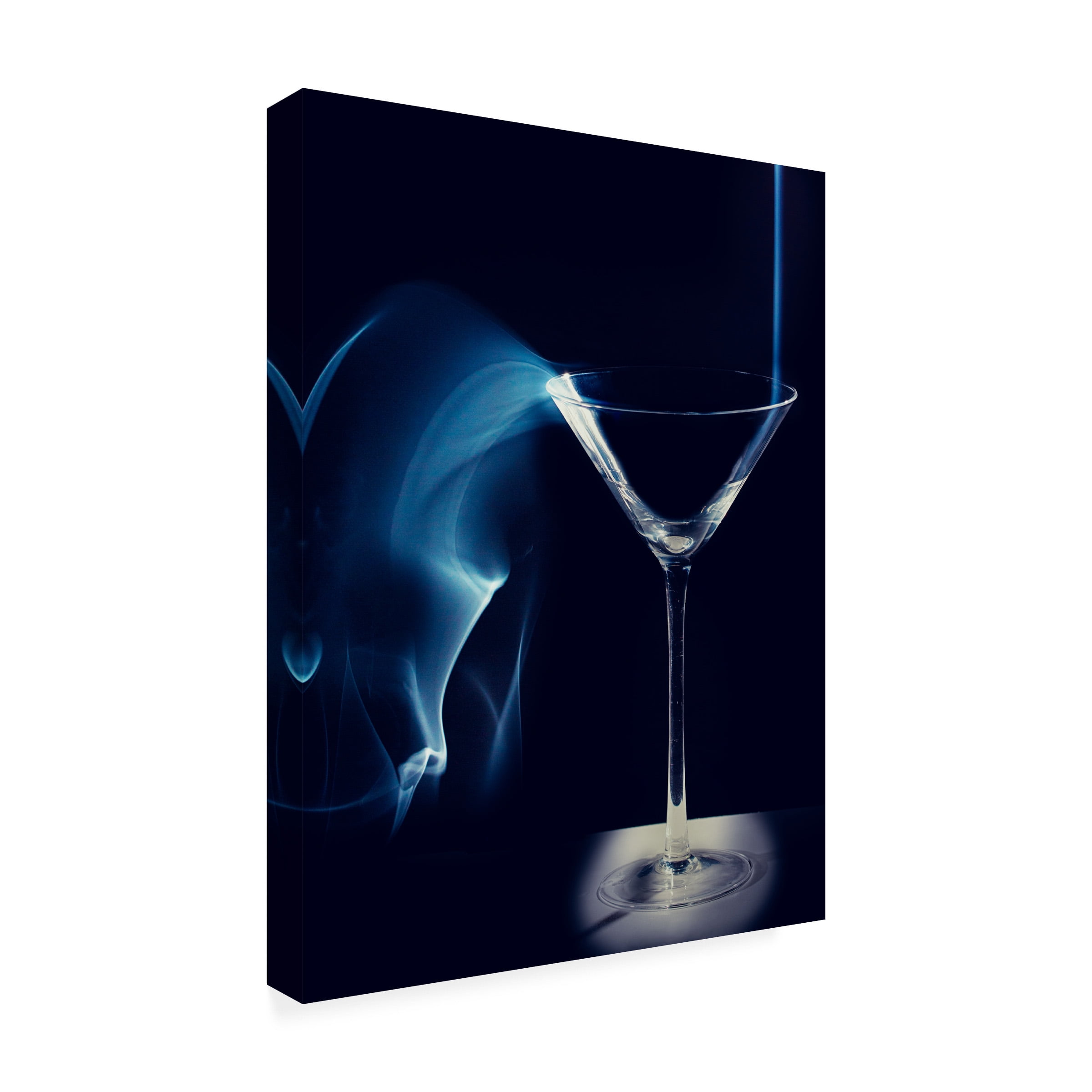 Howard Ashtonn Jones 'Heavy Smoke' Canvas Art
