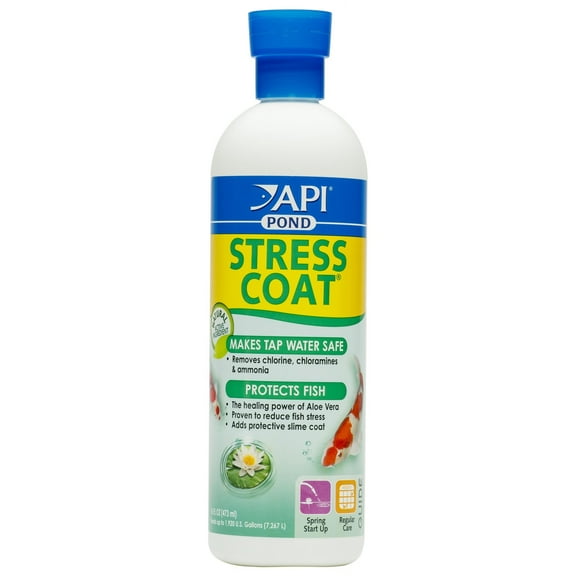 API Pond Stress Coat Water Conditioner [Pond Water Conditioners, Pond Supplies] 48 oz (3 x 16 oz)
