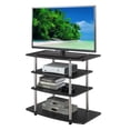 thumbnail image 4 of Pemberly Row No Tools 32" TV Stand in Black, 4 of 4