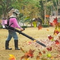 thumbnail image 2 of Floseru 52CC Gas Leaf Blower Backpack 550CFM 2 Cycle Ergonomic Harness System 200MPH Low Vibration and Cruise Control Powerful Gas Blowers for Lawn Yard Care Gifts for Dad, 2 of 10