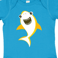thumbnail image 4 of Inktastic Cute Shark, Little Shark, Yellow Shark Boys or Girls Baby Bodysuit, 4 of 5