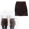 Waiters Men and Women Short Black Aprons Hotel Restaurant Western Restaurant Cafe Kitchen Chef