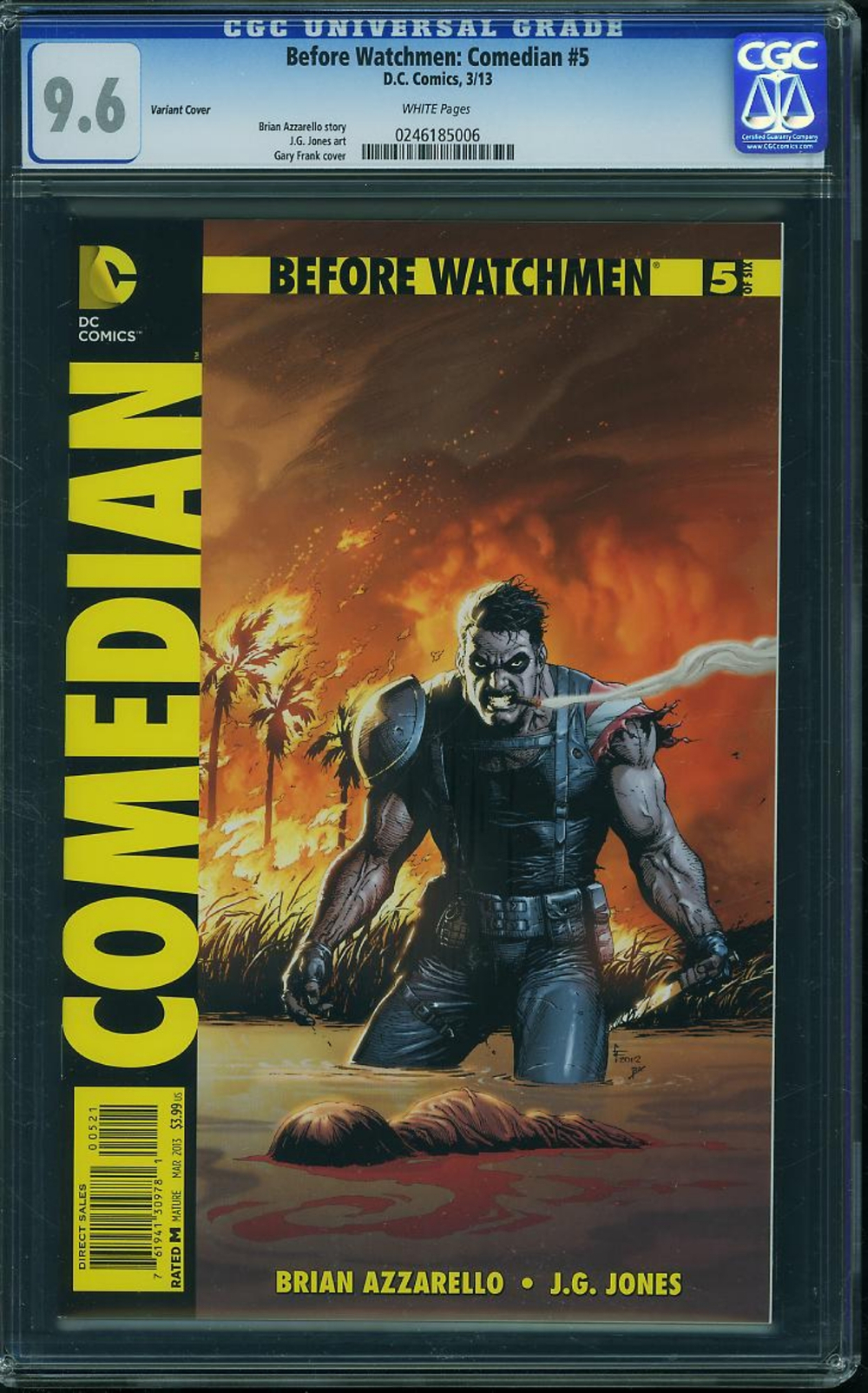 Cover of Before Watchmen: Comedian #5