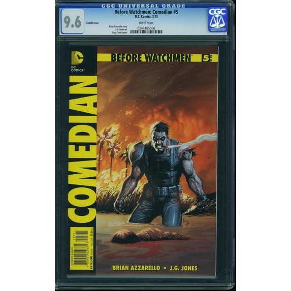Before Watchmen: Comedian #5 - CGC 9.6 Comic Book