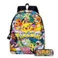 thumbnail image 1 of Set de 2 mochilas Pokémon Pikachu School con estuche para lápices, 1 of 5