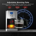 thumbnail image 6 of AIRMSEN Stainless Steel 12 Cup Drip Coffee Maker, Programmable Coffee Machine Self-Cleaning, 6 of 11