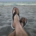 thumbnail image 4 of Roxoni Mens Flip Flop Sandals Grey, 4 of 4