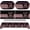 Black Gold 13th, variant on 41Pcs 40th Birthday Decorations, Rose Gold Birthday Party Supplies Include 20Pcs Plates 20Pcs Napkins and 1Piece Tablecloth, Sweet Forty Year Old Birth Party Tableware for Girl Ladies Women