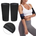 thumbnail image 4 of Arms Slimming Shaper Compression Sleeves Tight Slim Slimming Upper Arm Belt Weight Loss Blue L XL, 4 of 8