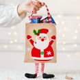 thumbnail image 5 of Taotanxi Christmas Gift Tote Bag, Red, 5 of 6