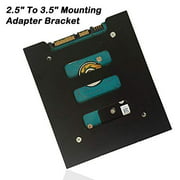 4 Pack SSD Mounting Bracket Kit 2.5" to 3.5" Drive Bay, findTop Metal Mounting Bracket Adapter Hard Drive Holder