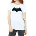 thumbnail image 4 of DC Comics Womens Justice League Movie Batman Emblem Cotton Boyfriend T-Shirt, 4 of 6