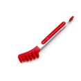 thumbnail image 4 of 3 pack de pinzas de cocina, pinzas de acero inoxidable antiadherente con punta de silicona compatible con la cocción de bbq para hornear Afortunado Sencillez, 4 of 5