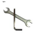 thumbnail image 1 of tredstone 2 Pcs/set Bike Seat Installation Hex Spanner Cushion Assembly Open Wrench Bicycle Repair Tool Kit, 1 of 8