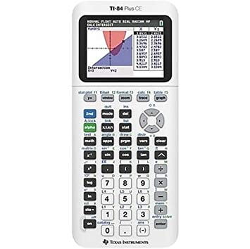 White for sale online Texas Instruments TI-84 Plus CE Graphing Calculator 