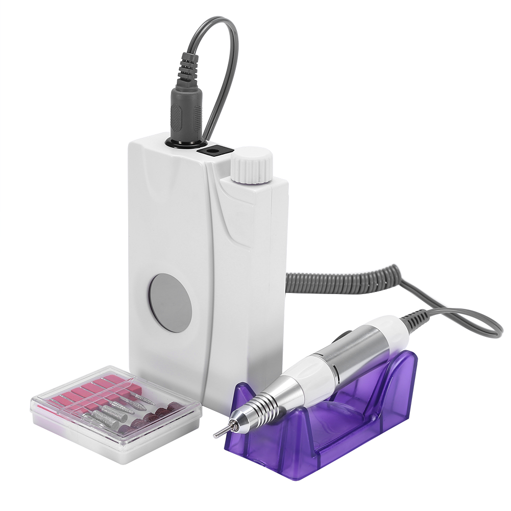 Tebru Nail Grinding Machine, 3 Type Portable Electric Nail Drill