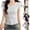 Gray, variant on Sexlip Womens Swimsuit Set Half Button Ruched Cover Up Design Short Sleeve Form Fitting Silhouette Quick Dry Fabric for Beach Outings Yellow M