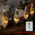 thumbnail image 4 of BotaniNest LED Acrylic Bulb String Lights Color Changing Holiday Indoor For Bedroom Party, 4 of 6