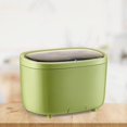 thumbnail image 1 of Cubo de basura para encimera perfecl con tapa soporte ajustable para teléfono móvil verde, 1 of 8