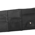 thumbnail image 3 of Organizador de visera de cuero PU con cremallera Interior Accesorios Estuche Bolsa Almacenamiento Negro Sharpla Organizador de parasol, 3 of 5