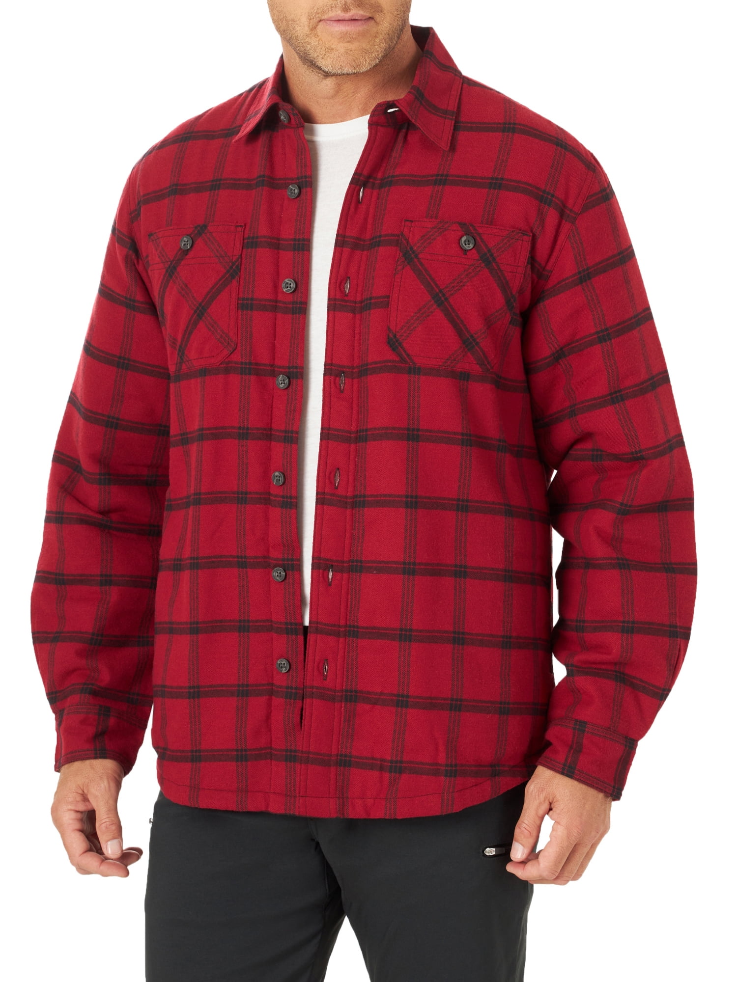 Heavyweight Sherpa-Lined Shirt Jacket 