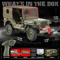 thumbnail image 2 of SUV Militar RC toylefun Escala 1/10 4WD Todoterreno con Winche, 2 of 9