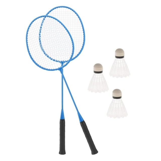 yingyy Premium Badminton Training Equipment Lightweight Rackets Set For Family Play Badminton Training Equipment Outdoor Sports Blue 67cm
