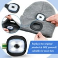 thumbnail image 3 of 2Pcs USB Rechargeable Light for LED Beanie Hat,Replaceable Headlamp Cap DIY Hat Men and Women, 3 of 6