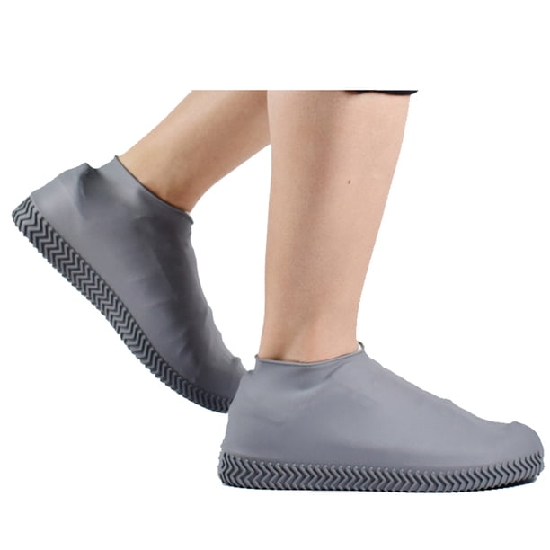 Cubiertas de silicona para zapatos de lluvia, 1 par de cubiertas impermeables de silicona para zapatos Cubiertas impermeables para zapatos Materiales ecológicos