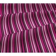 thumbnail image 5 of oneOone Viscose Jersey Fuschia Pink Fabric Stripes Fabric For Sewing Printed Craft Fabric By The Yard 60 Inch Wide, 5 of 5