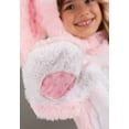 thumbnail image 2 of Toddler Fluffy Pink Bunny Costume, 2 of 2