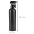 thumbnail image 3 of 4 botellas de spray vacías de plástico de 500 ml, portátiles, para automóvil, creativas, redondas, para hombro, rellenables, para el hogar y la tienda (cabezal de bomba aleatorio negro)., 3 of 7