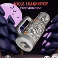 thumbnail image 4 of Powcan Vaso Térmico Skull Con Pajita 2 En 1 40oz, 4 of 6