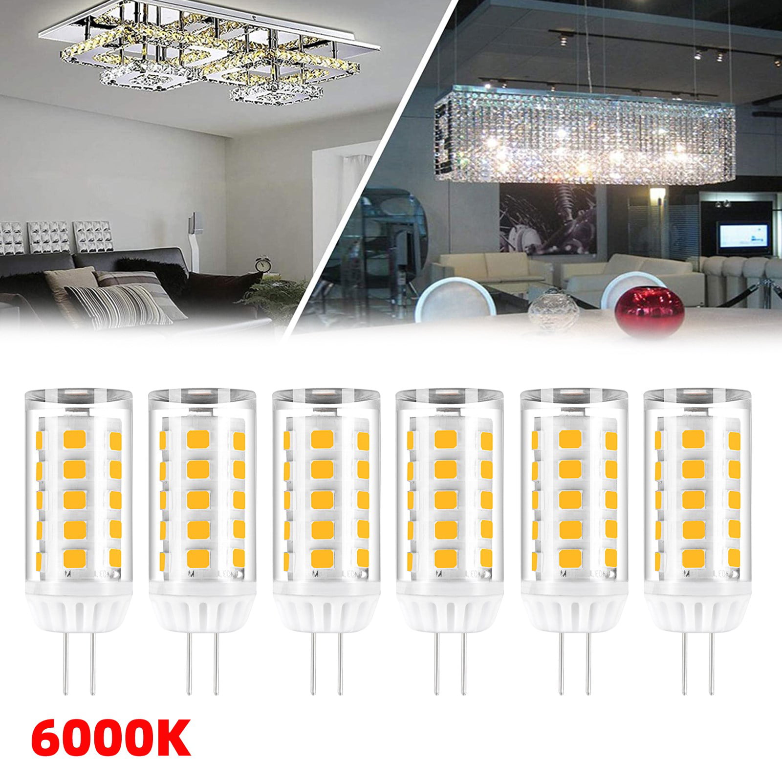 G4 LED Capsule Lamp Bulbs 3W DC 12V 2835 12SMD Night Lights Bulb Home Decor 