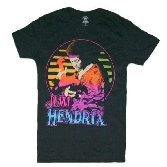 Jimi Hendrix Men's Short Sleeve Black T-Shirt