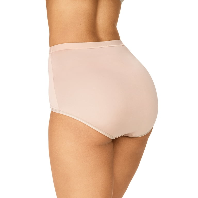 Warners® Blissful Benefits Tummy-Smoothing Comfort Microfiber Brief 3-Pack  RS4433W