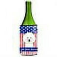 thumbnail image 2 of Carolines Treasures Bichon Frise Wine Bottle beverage Insulator Hugger Wine Bottle multicolor, 2 of 2