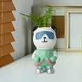 thumbnail image 3 of Figura de astronauta panda, escultura animal para decoración de sala de estar, figura decorativa Verde, 3 of 7