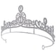 thumbnail image 3 of KAKOWELY Tiara de novia para boda, corona de novia, tiara de mujer, corona de diamantes de imitación para novia, 3 of 4
