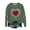 #158 Army Green, variant on Felirenzacia Big and Tall Women’s Heart Print Hoodie, Valentine Graphic Sweatshirt for Women, White,S