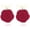 red flower/stud, variant on Bow Pearl Earrings for Women, Ribbon Earring Gift Ideas Wife Girlfriend Valentine, Style D0114