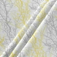 thumbnail image 5 of Yellow Gray Round Tablecloth 60 Inch - Waterproof Fabric Table Cloth Protector, Pastoral Botanical Branch Aesthetics Tablecloths Washable Table Cover for Kitchen Banquet Coffee Table Outdoor Party, 5 of 6