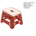 thumbnail image 7 of Baellert Folding Step Stool Ultralight Good Load-bearing Not Easily Deformed High Stability with Hidden Handle Heavy-Duty Step Stool Folding Chair Camping Supplies, 7 of 7